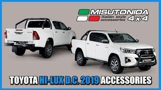 Misutonida 4x4 Italy Toyota Hilux 2019 accessories [upl. by Melville]