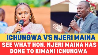 KWANYITANA🙆🏿😲 HON NJERI MAINA VS KIMANI ICHUNGWA KUNGETHANIRA [upl. by Dalia]