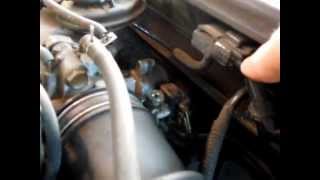 1999 Toyota Camry LE Throttle Position Sensor TPS and MAP Sensor Locations [upl. by Eceinehs]