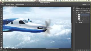 Make an still propeller spin in photoshop [upl. by Sihtam42]