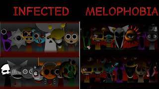 SPRUNKI Infected VS Melophobiasprunkiincredibox [upl. by Katherine442]