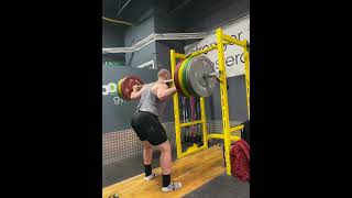 Road to English 1  130kg power snatch [upl. by Yllet306]