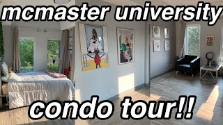 McMaster University Condo Tour 2020 [upl. by Odrareg]