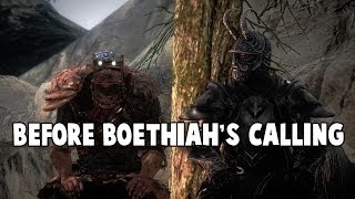 Skyrim  Before Boethiahs Calling [upl. by Clarisa]