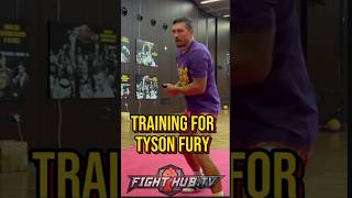 Oleksandr Usyk NEW TRAINING for Tyson Fury [upl. by Drice50]