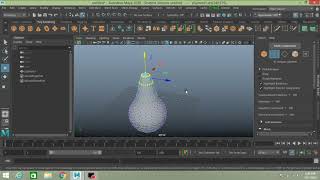 Maya 2020 tutorial  Introduction to Maya Tension deformer tutorial for beginners [upl. by Candida]