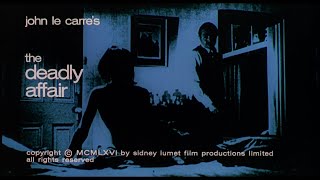 The Deadly Affair 1967  Title Sequence [upl. by Haonam]