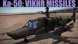 Ka50 Blackshark Vikhr Missiles Tutorial  DCS WORLD [upl. by Lisab472]