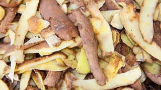 Youll Never Throw Away Potato Peels After Watching This [upl. by Warila]