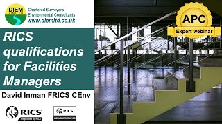 RICS qualifications for Facilities Managers [upl. by Eilac]