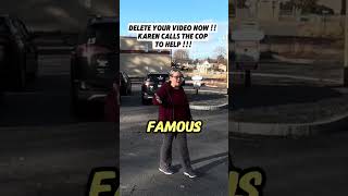 Delete your video now KAREN calls the cop karens [upl. by Auahsoj]