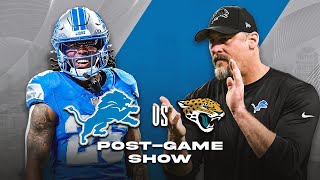 Detroit Lions vs Jacksonville Jaguars LIVE Post Game Show [upl. by Ashraf]