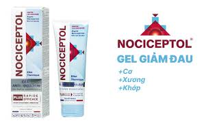 COMING SOON GEL BÔI GIẢM ĐAU CƠ XƯƠNG KHỚP NOCICEPTOL [upl. by Upton]