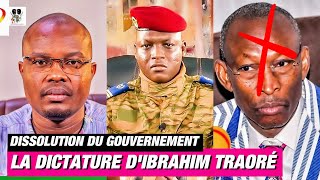 IBRAHIM TRAORÉ DISSOUT SON GOUVERNEMENT [upl. by Fanchette]