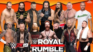 WWE 2K19 30 MAN ROYAL RUMBLE MATCH  WWE 2K19 ROYAL RUMBLE GAMEPLAY [upl. by Sandeep]