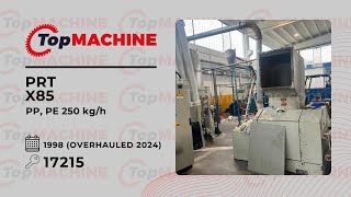 PRT X85 Repelletizing line used [upl. by Edyak]