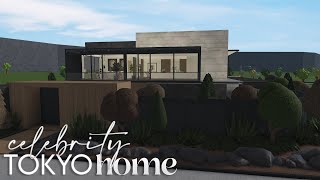 Bloxburg  Celebrity Tokyo Home  House Build [upl. by Baxie]