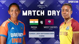 IND W vs WI W Highlights Jemimah’s Fift 2024 09 29 [upl. by Yl]