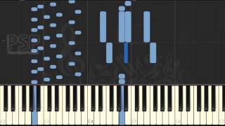 Piano Solo Tutorial  Chrono Trigger  World Revolution synthesia [upl. by Herzen]