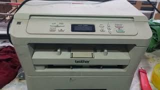 how to reset replace toner in brother dcp 7055 printer [upl. by Goldshell]