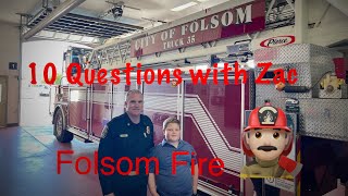 10 Questions with Zac  Fire Chief Ken Cusano  Folsom Fire Department [upl. by Dnalevelc]