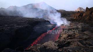 Volcano erupts on Fogo island Cape Verde [upl. by Erika]