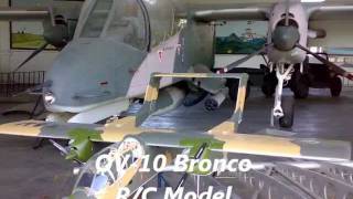 OV10 Bronco RC Model Plane [upl. by Hilarius541]