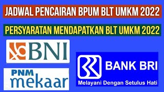 Jadwal pencairan banpres umkm bpum 600rb untuk 12 jt pelaku umkm dan nasabah pm mekar [upl. by Dnomhcir]