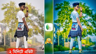 Snapseed New Realistic Colour Effect Editing  ছবি এডিট করবো কিভাবে [upl. by Eimot]