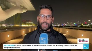 Informe desde Doha todo listo para la gran final entre Argentina y Francia en Qatar 2022 [upl. by Erfert96]