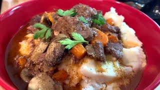 This Beef Bourguignon Recipe is PERFECT in an Instant Pot [upl. by Oiluig]