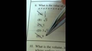 SAT Math The Ultimate Guessing Trick [upl. by Mccowyn]