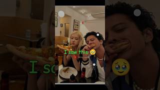 Look what I found in Rosé s new post 💀🤣 rosé bruno ytshorts funny fypviralシrosesarerosie [upl. by Favin]