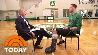 NBA Boston Celtics Player Gordon Hayward Opens Up About His Devastating Injury  TODAY [upl. by Hammock]