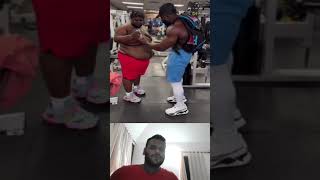 funny ndo champ gym reel reaction [upl. by Eniamert]