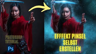 Pinsel selbst erstellen in Photoshop I Photoshop Tutorial [upl. by Naihr]