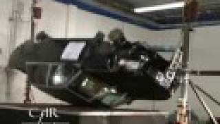 Honda Ridgeline 2006 JRS Dynamic Rollover Test [upl. by Edla400]