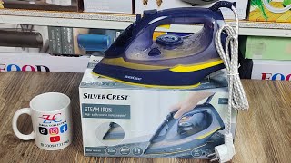 Silver Crest original steam iron premium quality iron [upl. by Adirf]