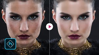 Skin Retouch Photoshop Tutorial  Imagenomic portraiture 365 [upl. by Kaden]