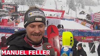 Ski Alpin Mens Slalom Adelboden 2run Highlights 2024 [upl. by Licna]