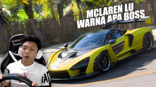 BALAPAN DI REAL LIFE PAKE MCLAREN SENNA  FORZA HORIZON 5 [upl. by Asena]