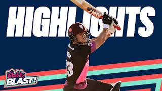 Smeed Smacks 61 From 28  Somerset v Kent  Highlights  Vitality Blast 2023 [upl. by Shiroma380]