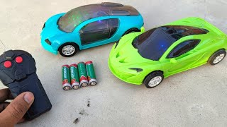 Remote control 3d light rc car unboxing and testing [upl. by Schoenberg974]