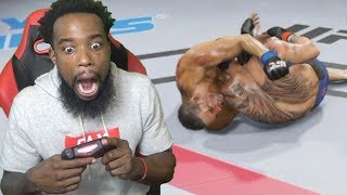 HOWD HE DO THAT I CANT BREATHE UFC 3 ULTIMATE TEAM GAMEPLAY [upl. by Nosiram]