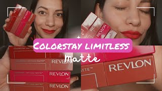 ColorStay Limitless Matte de REVLON mis favoritos [upl. by Eejan]