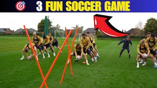 🔰 📢Fun Warm Up Drills For Soccer 🔥3 EPIC Soccer Warm Up Drills [upl. by Hyo2]