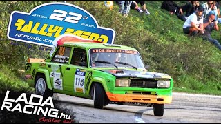 Tóth quotAJOLAquot Attila  Tóth István LADA VFTS  Rally Legend 2024 [upl. by Edyaj793]