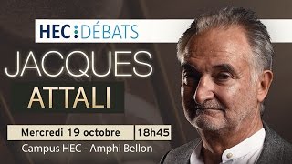 Jacques Attali à HEC Débats  Conférence  Présidentielles 2017 Avenir de la France Macron [upl. by Corotto]