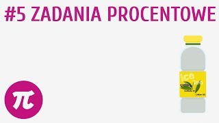 Zadania procentowe 5  Układy równań  zadania [upl. by Paley]