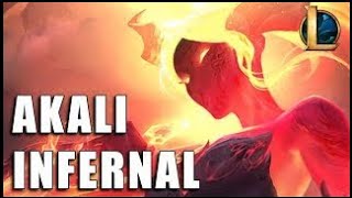 Akali Infernal 2021 Completo  League of Legends [upl. by Araed]